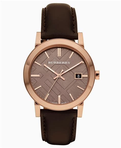 men's burberry watch|burberry watch men's leather strap.